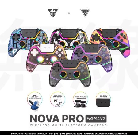 FANTECH NOVA PRO PS4/PS3/SWITCH/PC
